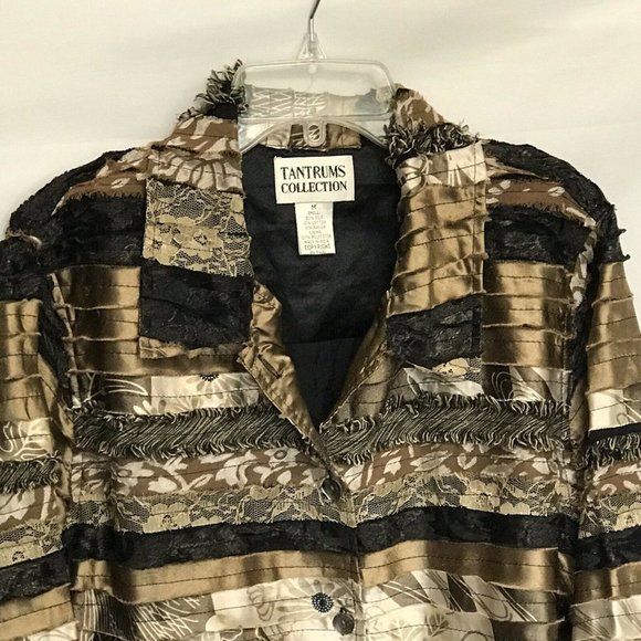 Tantrum Collection Women's Button Down Blazer M - Picture 5 of 7